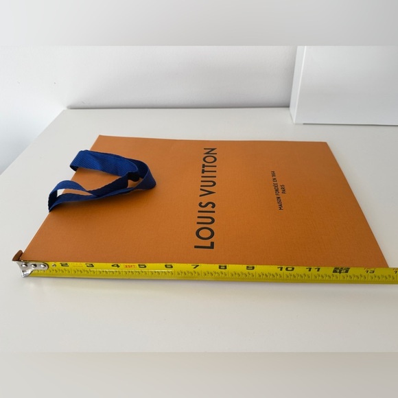 LOUIS VUITTON Paper Bag Authentic Empty Gift Bag 14"x10"x4.5" - Picture 2 of 5